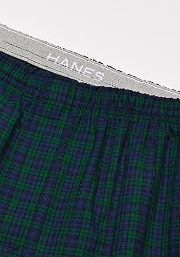 Hanes Men Hanes Men's Tagless Boxers with Exposed Waistband, Assorted Multi-Packs and Colors