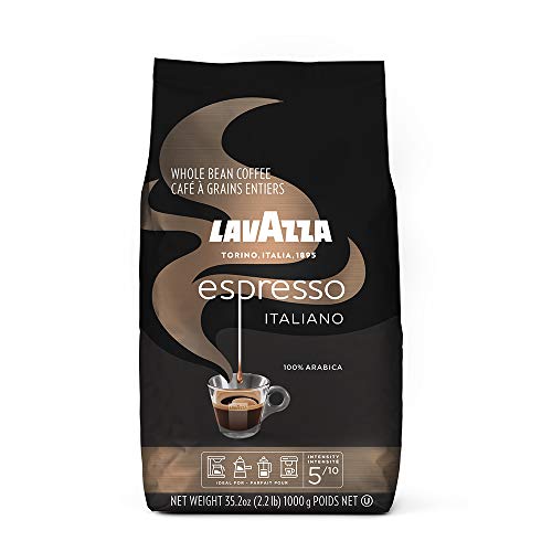 Lavazza Espresso Italiano Whole Bean Coffee Blend, Medium Roast, 2.2 Pound Bag (Packaging may vary)