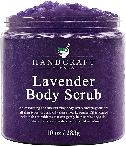 Lavender Body Scrub for Skin Care - 10 oz