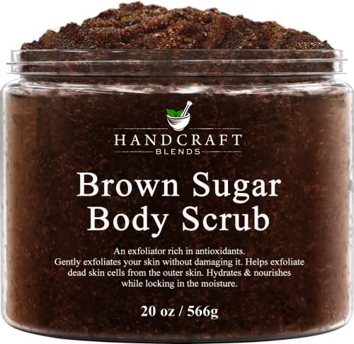 Brown Sugar Body Scrub - 20 oz - Moisturizing and Exfoliating