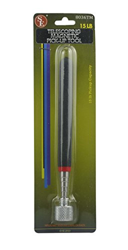 SE 8036TM-NEW 30-Inch Telescoping Magnetic Pick-Up Tool with 15-lb. Pull Capacity