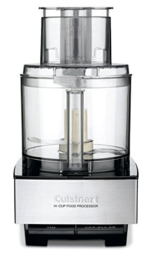 Cuisinart DFP-14BCNY 14-Cup Food Processor, Brushed Stainless Steel - Silver & Nordic Ware Natural Aluminum Commercial Baker's Half Sheet (2 Pack), Silver