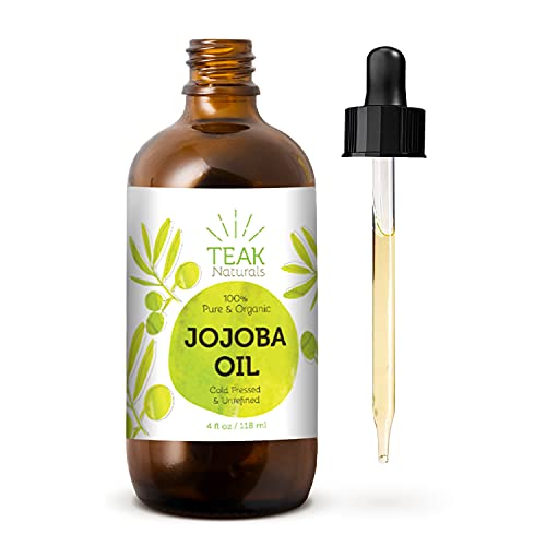 Teak Naturals 100 Percent Organic Teak Naturals Jojoba Oil, 4 oz