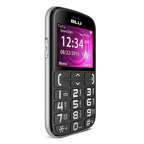 BLU JOY - 2.4", Factory Unlocked Phone - Red