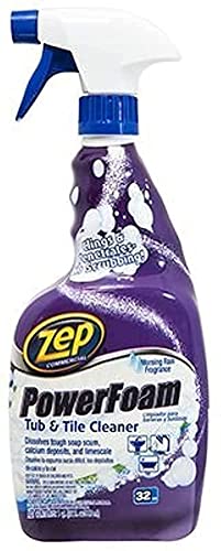 Zep Foaming Shower Tub and Tile Cleaner 32 ounce ZUPFTT32 (Pack of 2)