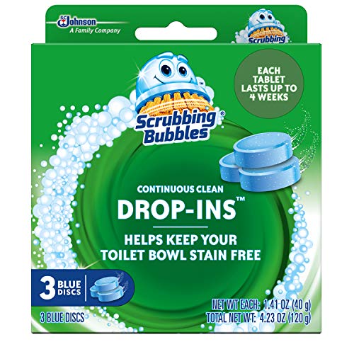 Scrubbing Bubbles Continuous Clean Drop-Ins Toilet Cleaner Tablet