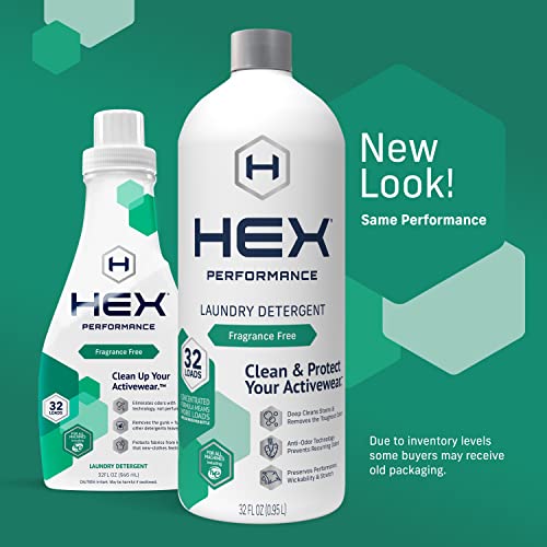 HEX Performance Activewear Laundry Detergent - Sensitive Skin-Friendly