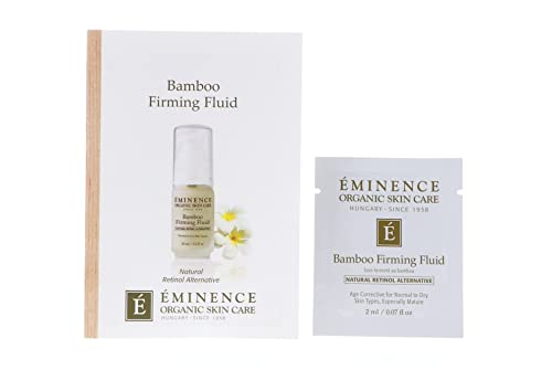 Eminence Bamboo Firming Fluid Card Sample, 0.07 oz Pack of 15