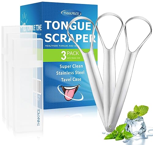 Metal Tongue Scraper for Fresh Oral Hygiene
