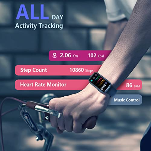 MorePro Fitness Tracker: Heart Rate, Blood Pressure, Activity