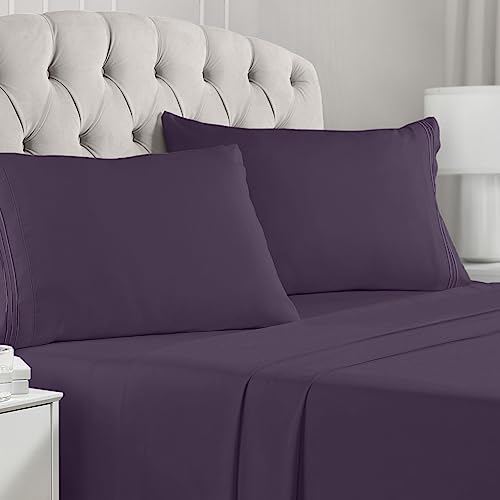 Iconic Collection Queen Bedding Sheets - Extra Soft & Cooling