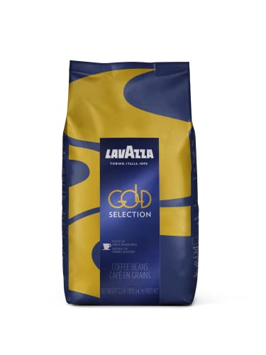 Lavazza Gold Selection Whole Bean Coffee Blend, Medium Espresso Roast, 2.2 Pound Bag ,Authentic Italian, Blended and roasted in Italy,Well balanced, medium roast with notes of honey and almond