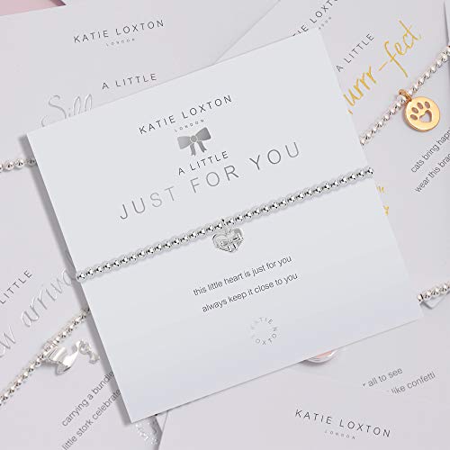 KATIE LOXTON a Little Just for You Womens Stretch Adjustable Band Fashion Charm Bracelet