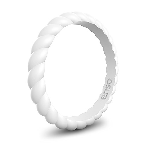 Enso Rings Silicone Wedding Band - Stackable, Minimalist