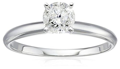 14k Yellow Gold Diamond Engagement Ring – Size 8