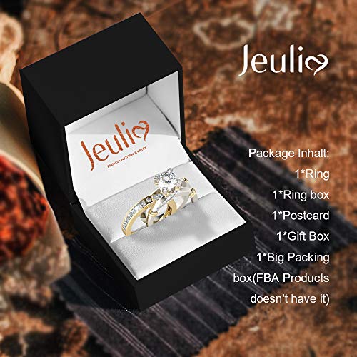 Jeulia Diamond Band Sets - Perfect for Weddings & Anniversaries