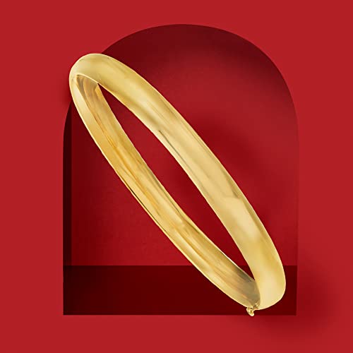 14kt Yellow Gold Bangle Bracelet - Ross-Simons