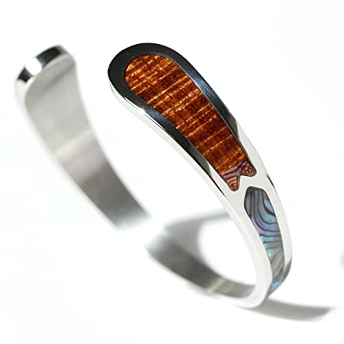 Pono Eternity Koa Cuff Bracelet - Small