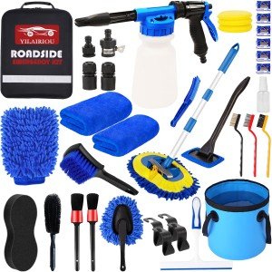 37-Piece Complete Car Wash Detailing Kit
