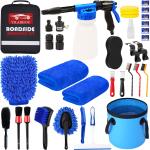 37-Piece Car Detailing Kit with Foam Gun