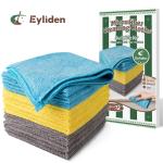 Eyliden Microfiber Cloths for Cars & Home - 10 Pack