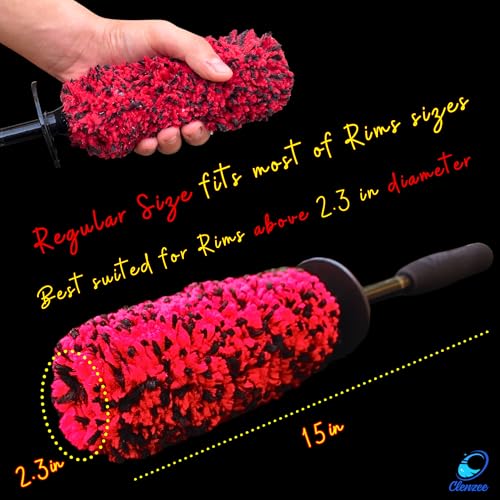 Microfiber Rim & Tire Cleaning Brush Set