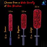 Microfiber Rim & Tire Cleaning Brush Set