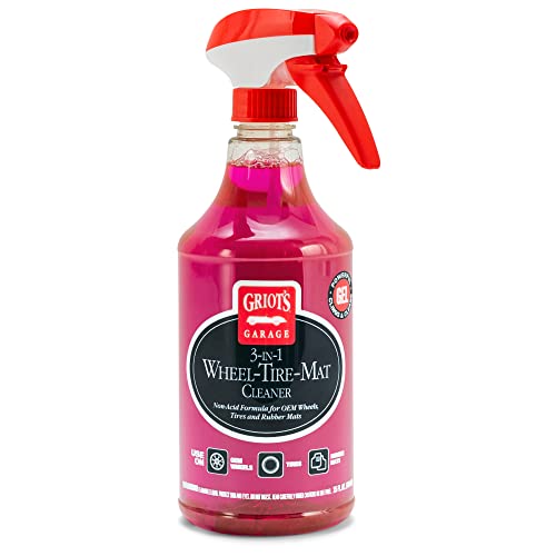 Griot's Garage 3-in-1 Wheel, Tire, Mat Cleaner