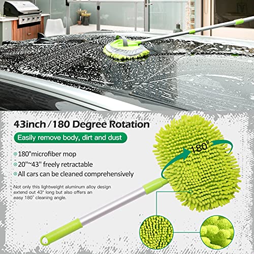 AURELIO TECH 12 Pcs Car Cleaning Kit