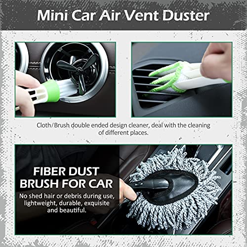 AURELIO TECH 12 Pcs Car Cleaning Kit