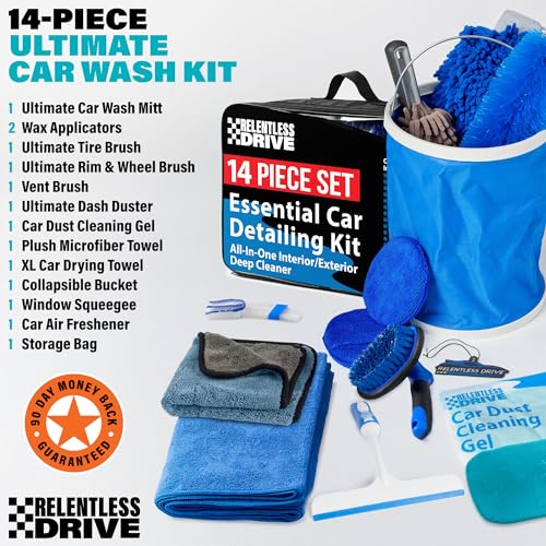 Ultimate Car Wash & Detailing Kit - Complete Set