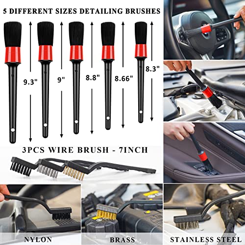 AUTODECO 35Pcs Car Wash Cleaning Kit