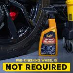 Meguiar's Hot Rims Black Wheel Cleaner - Brake Dust Remover - 24 Oz