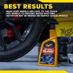 Meguiar's Hot Rims Black Wheel Cleaner - Brake Dust Remover - 24 Oz