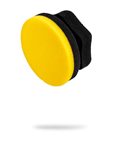 Adam's Yellow Hex Grip Car Wax Applicator