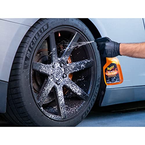 Meguiar's Hot Rims Black Wheel Cleaner - Brake Dust Remover - 24 Oz