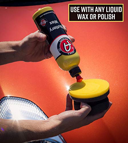 Adam's Yellow Hex Grip Car Wax Applicator