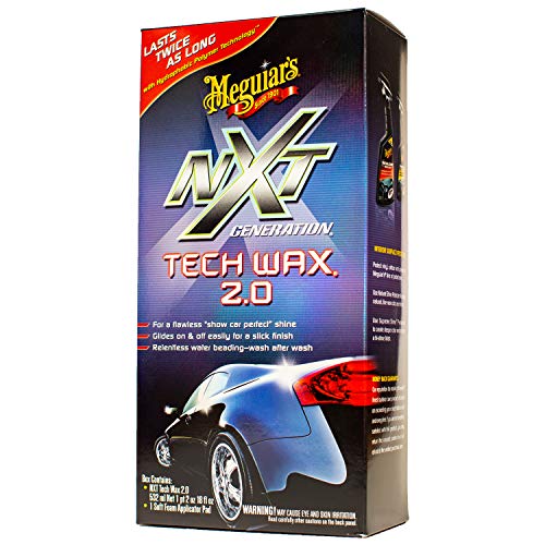 Meguiar's NXT Generation Tech Wax 2.0 - 18 Oz Bottle with Foam Applicator Pad