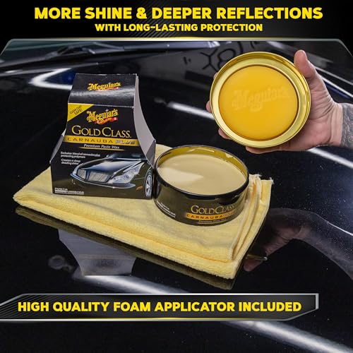 Meguiar's Gold Class Carnauba Paste Wax - 11 Oz