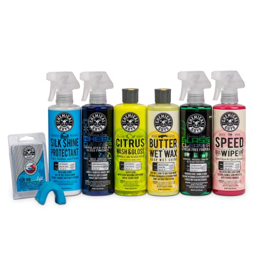 Chemical Guys Car Cleaning Kit, 7-Piece Collection