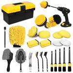Ultimate Car Detailing Kit with Brushes & Accessories