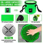 17Pcs Car Wash Kit: Brush & Bucket Combo