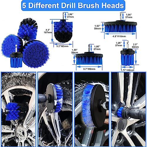 27Pcs All-in-One Car Wash and Detailing Kit