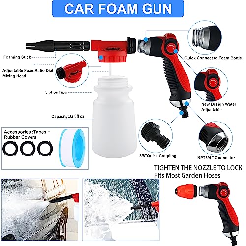 27Pcs All-in-One Car Wash and Detailing Kit