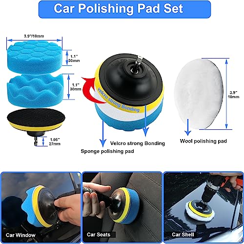 27Pcs All-in-One Car Wash and Detailing Kit