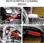 Metal-free Soft Wheel Cleaner Brush for Cars