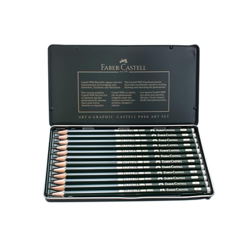 Faber-Castell CASTELL 9000 Pencil Set (12 pcs)