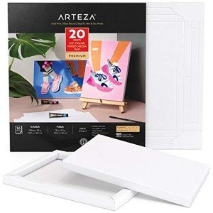 ARTEZA Heavyweight Mixed Media Paper Pad, 20 Sheets
