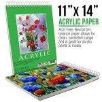 Premium Heavy-Weight Acrylic Painting Paper Pad Set