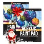 Acrylic Art Paper Pads - 2 Pack, 9x12 inch